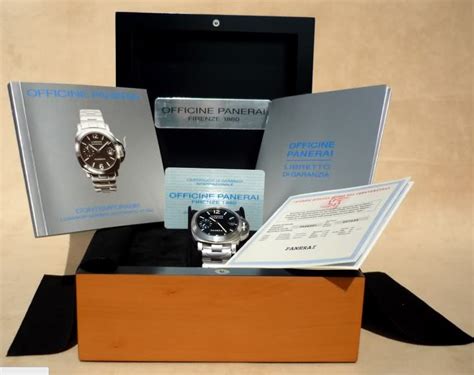 Scatola Panerai box completo per orologi replica copia 